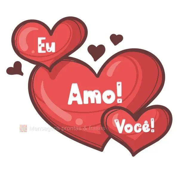 Eu amo você!