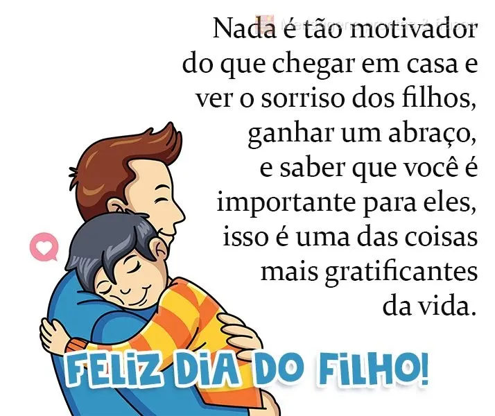 Nada é tão motivador do que chegar em casa e ver o sorriso do filhos, ganhar um abraço, e saber que você é importante para eles. Isso é uma das coi...