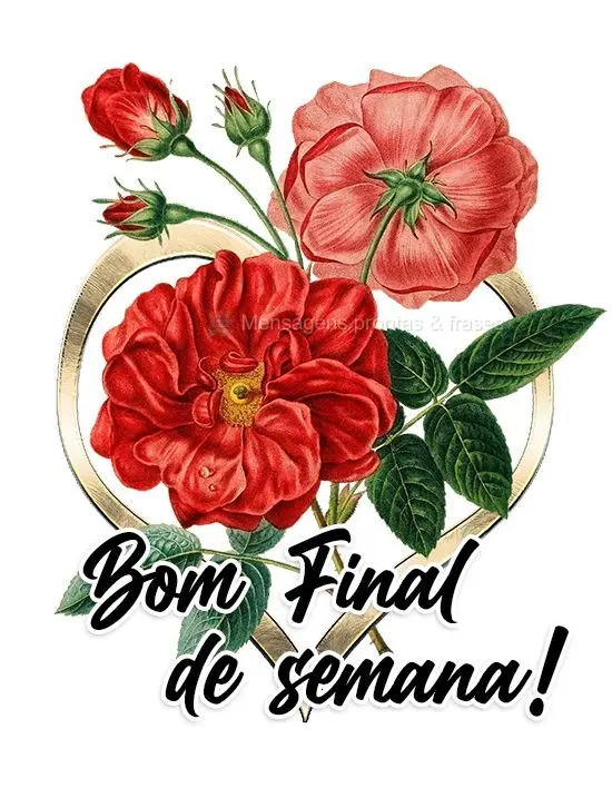 Bom Final de semana!
