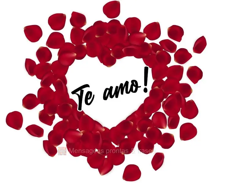 Eu te amo!
