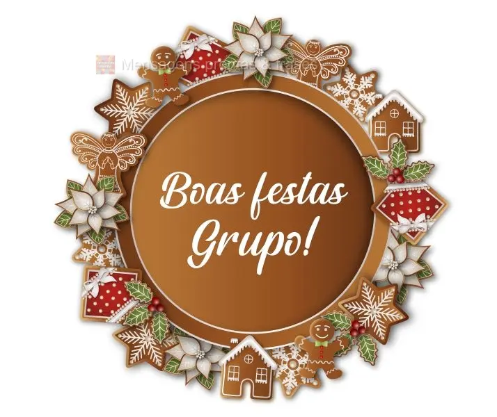 Boas festas Grupo!