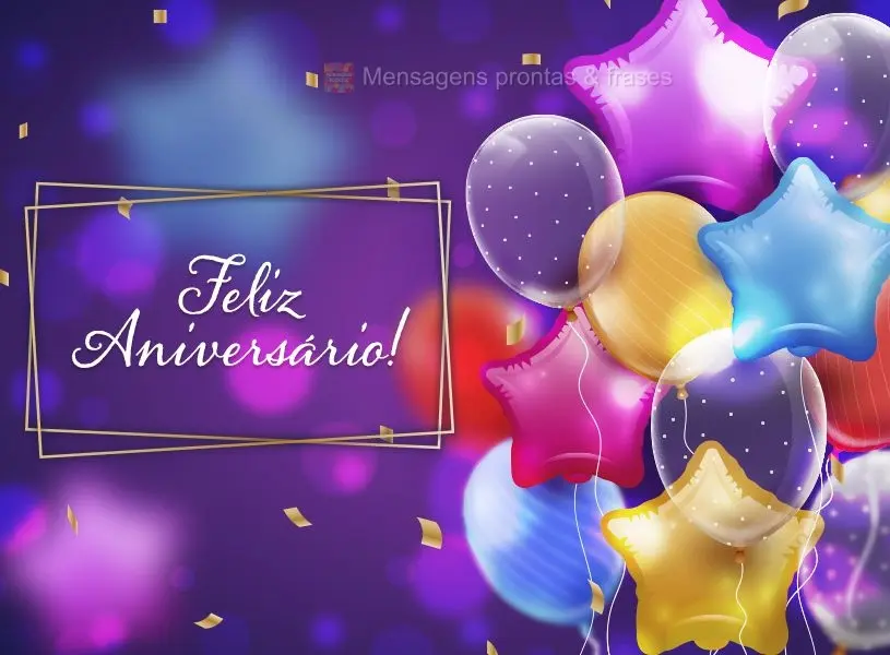 Feliz Aniversário!