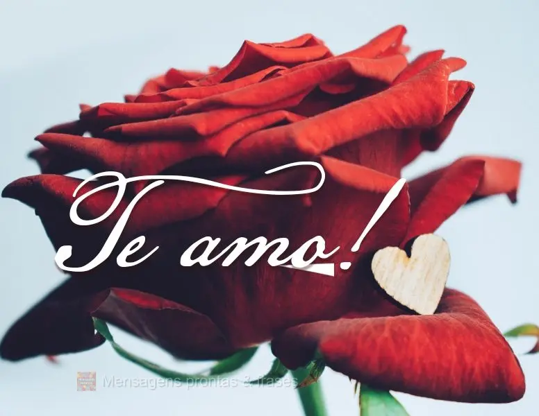 Te amo!