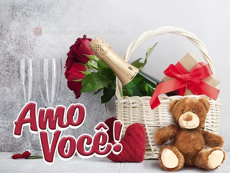 Amo você!