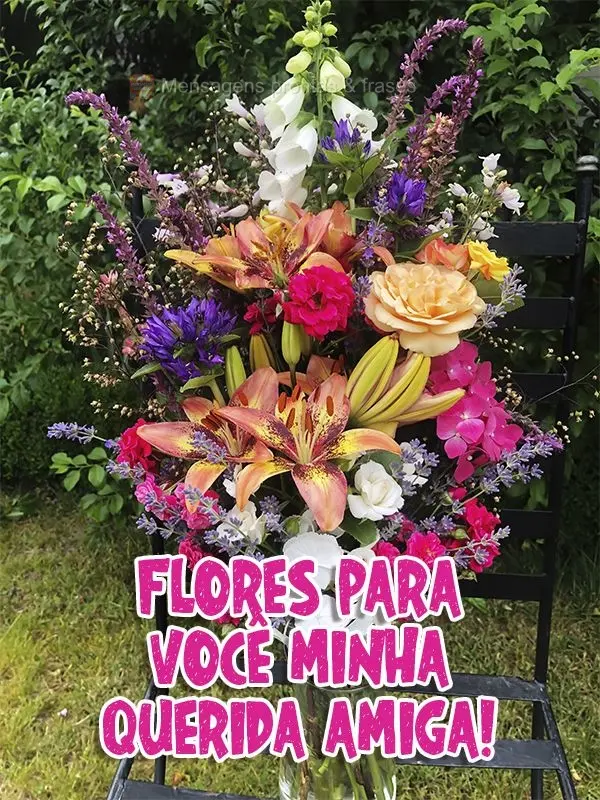 Flores para você minha querida amiga!