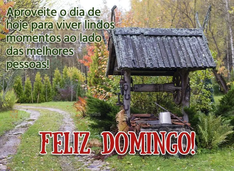 Aproveite o dia de hoje para viver lindos momentos ao lado das melhores pessoas! Feliz Domingo! 