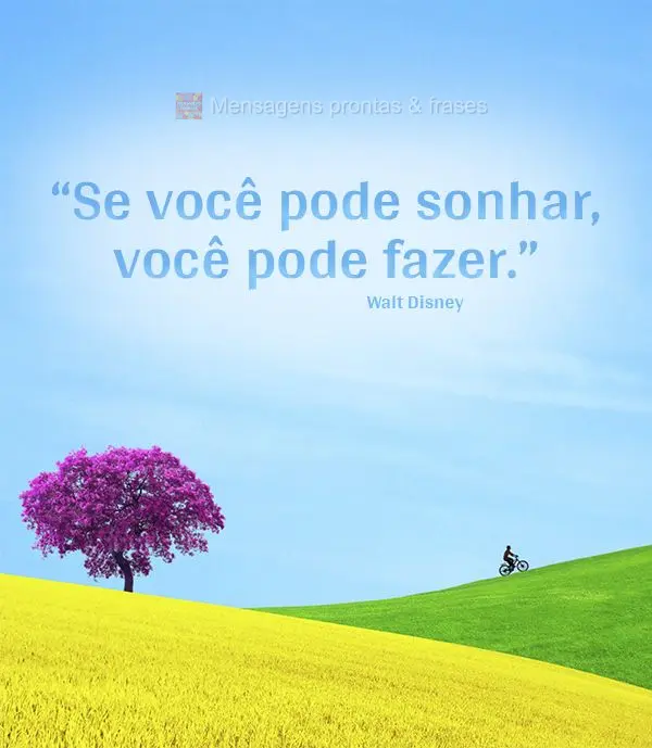 "Sempre parece impossível até que seja feito." Nelson Mandela