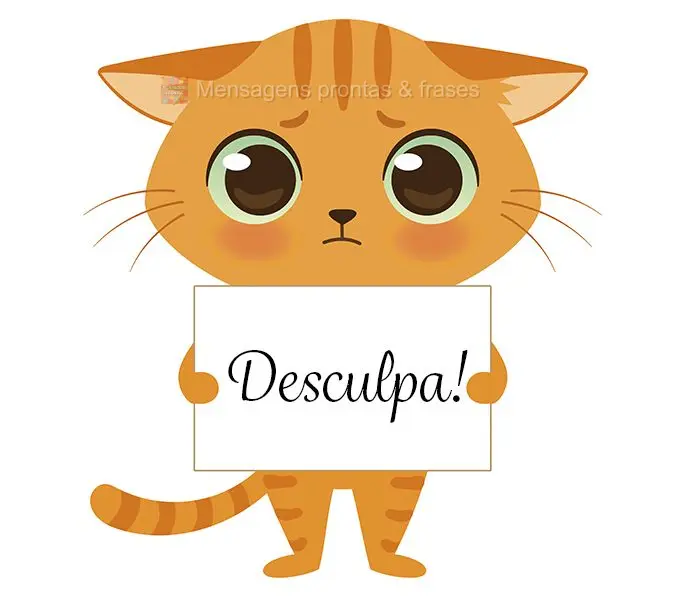 Desculpa!