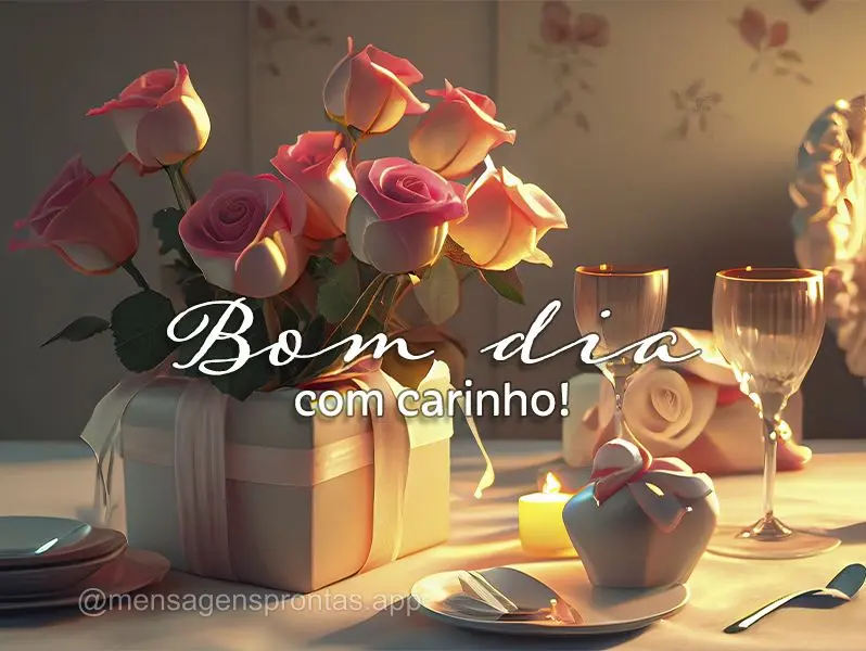 Bom dia com carinho!