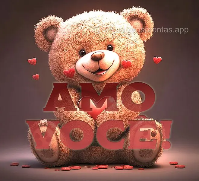 Amo você!