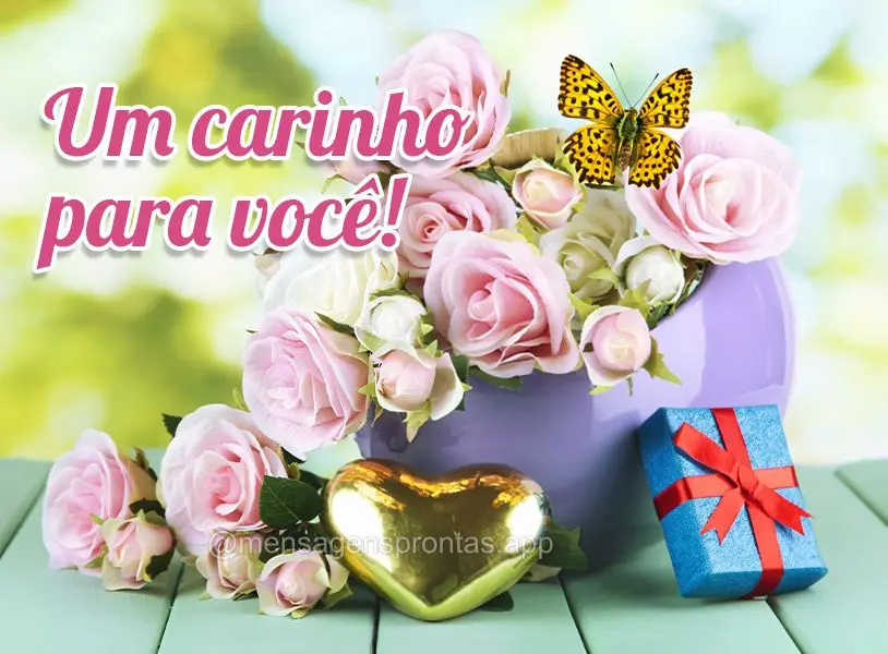 Um carinho para você!