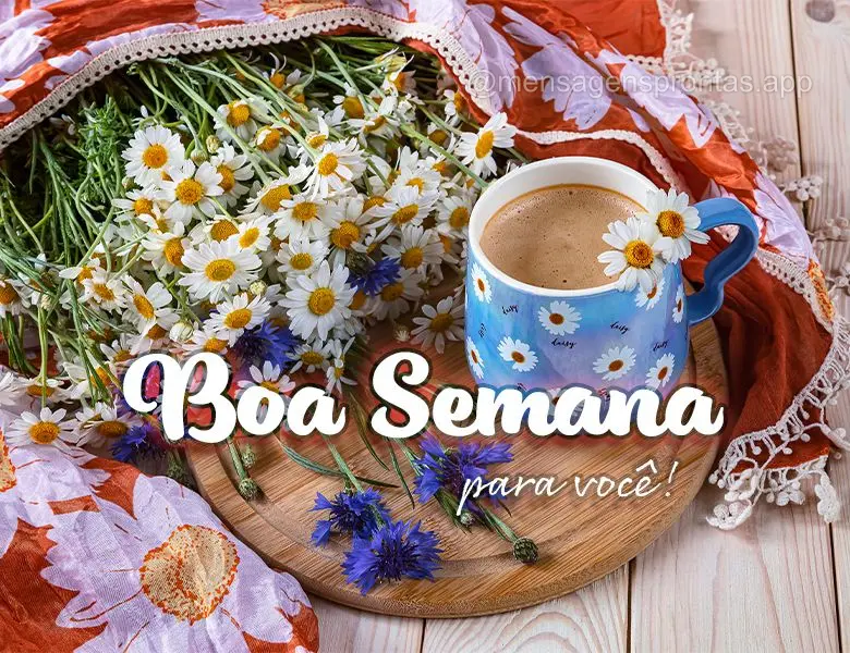 Boa Semana para você!