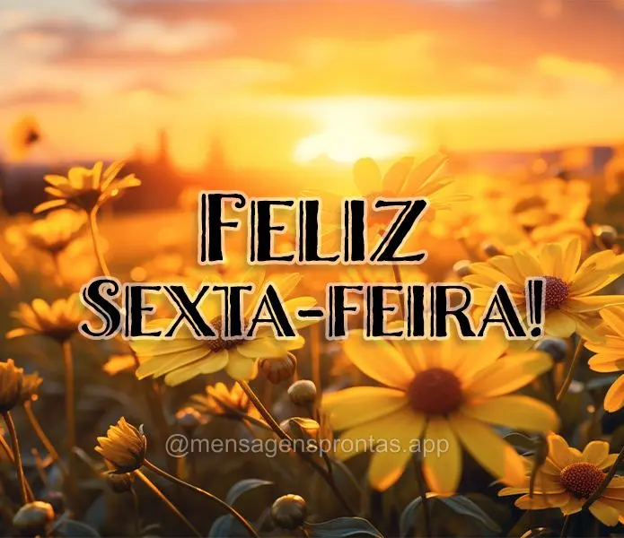 Feliz Sexta-feira!