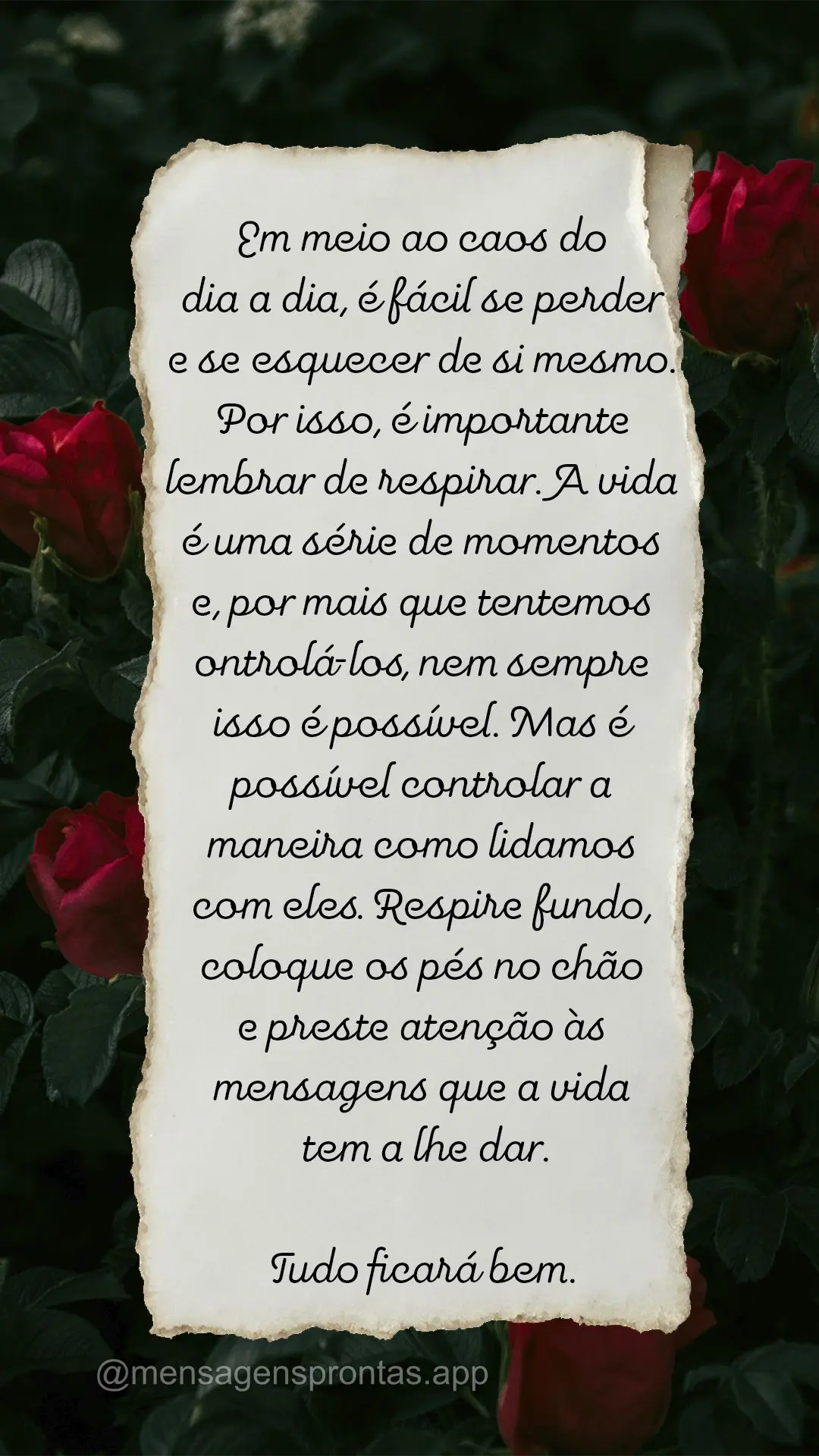 Em meio ao caos do dia a dia, é fácil se perder e se esquecer de si mesmo. Por isso, é importante lembrar de respirar. A vida é uma série de momento...