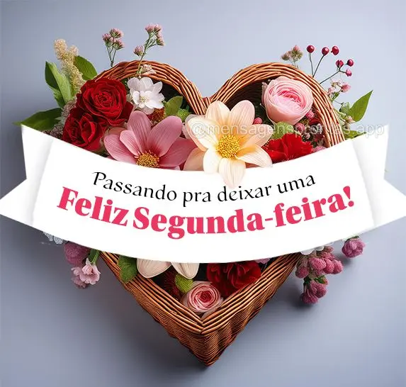 Passando pra deixar uma Feliz Segunda-feira!