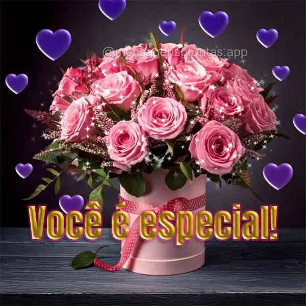 Você é especial!