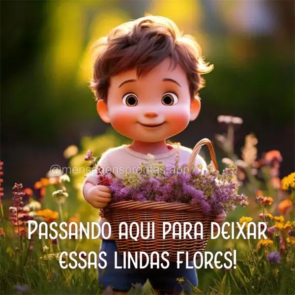 Passando aqui para deixar essas lindas flores!